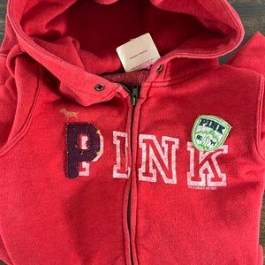 PINK Victoria’s Secret zip up hoodie